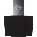 Gurari hotte murale gch s 171 60 bl prime / 6 hotte aspirante 60 cm hotte sans t�te noir noir verre1000m� ...
