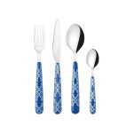 Guzzini fusion set de couverts 24 pi�ces mediterranean blue