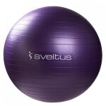 Gym ball parme - sveltus - diamtre 75 cm - pvc - conception anti - explosion