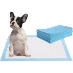 Gymax lot de 300 tapis hygi�nique dentra�nement pour chiens chots tapis �ducateur jetables ultra absorbant ...
