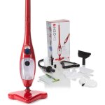 H2o x5 - vadrouille et nettoyeur vapeur multifonction 1500w rouge