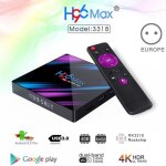 H96 max rk3318 smart tv box android 9. 0 4gb + 64gb quad core 2. 4g 5ghz wifi bt4. 0 dongle usb 3. 0 ...