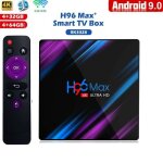 H96 max tv boxs - android 9. 0 4k uhd - rk3318 usb 3. 0 64 bit - 4gb + 64gb
