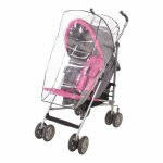 Habillage de pluie poussette 80cm transparent
