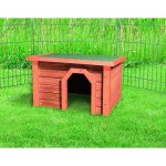 Habitat pour petits animaux - trixie - natura - pin verni - extérieur - lapin - adulte - rongeur Habitat pour petits animaux - trixie - natura - pin verni - extérieur - lapin - adulte - rongeur