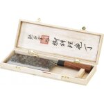 Hachoir chinois - tokio kitchenware - lame forg�e main et manche en bois - acier sp�cial - bois de rose ...