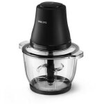 Hachoir électrique - philips série 3000 - hr1502 / 00 - 500 w - noir Hachoir électrique - philips série 3000 - hr1502 / 00 - 500 w - noir