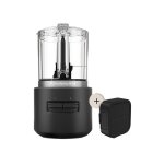 Hachoir - kitchenaid - 5kfcr531bm - sans fil - compact - batterie lithium ion 12v