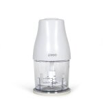 Hachoir - livoo - 300 ml - 400 w - 1 vitesse et fonction turbo - 2 lames en inox - blanc Hachoir - livoo - 300 ml - 400 w - 1 vitesse et fonction turbo - 2 lames en inox - blanc