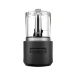 Hachoir sans fil - kitchenaid - 5kfcr500bm - noir - compact - 2 vitesses + pulse