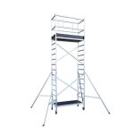 Echafaudage roulant professionnel 37m / 57m en aluminium hailo expert pro