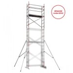 R�hausse �chafaudage roulant pour escalier avec montage rapide 48m / 68m hailo fast & lock 7