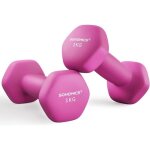 Lot de 2 halt�res 2 x 1 kg halt�res hexagonaux avec surface en vinyle pour fitness exercice entra�nement ...