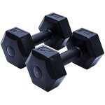 Haltères - koopman - 2kg - ensemble de 2 pcs - noir - design compact et durable Haltères - koopman - 2kg - ensemble de 2 pcs - noir - design compact et durable