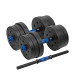 Halt�res - rebel - rba - 2300 - 2 x 10 kg - kit polyvalent - id�al pour musculation
