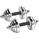 Halt�res r�glables en m�tal de 30 kg - zemo - kit dentra�nement � domicile