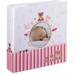 Album photo - hama - moni - 200 photos 10x15 cm - rose - personnalisable