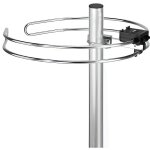 Hama - antenne fm dip�le ronde - avec support i?