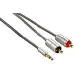 Hama - c�ble jack 35 2 rca mm longeur 1 m