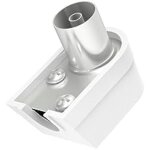 Hama fiche coaxiale antenne m�le angle coaxial vissable