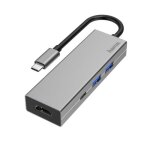 Hub usb - c - hama - 200107 - 4 ports - 5 gbps - support usb pd