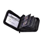 �tui pour cartes m�moire hama wallet 12 sd - noir - 95980