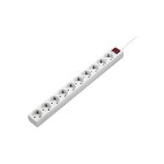 Hama multiple socket outlet coupe - circuit 230 v 3500 watt connecteurs de sortie : 10 3 m blanc