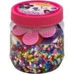 Hama - pot de 4000 perles � repasser taille midi et 3 plaques - loisirs cr�atifs - mixte - d�s 3 ans