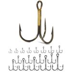Hamecon triple carnassier vmc rond 9649 - bronze