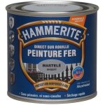 Peinture - hammerite - fer martel� - gris argent - 025l - brillant