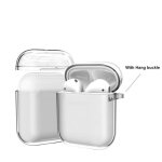 With hang buckle - tuis transparents pour airpodsbotier de protection pour couteurs sans fil bluetooth1 ...