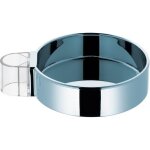 Porte - savon - hansgrohe - casettac. - chrom� - mat�riau synth�tique - pour barres de douche 22mm