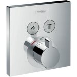 Set de finition - hansgrohe - showerselect - mitigeur thermostatique - installation encastr�e - chrom� ...