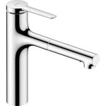 Hansgrohe zesis m33 mitigeur de cuisine 160 avec douchette extractible 2 jets chrom� 74801000
