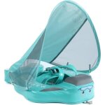 Haopyou - anneau de flotteur de piscine pour bb anneau de natation pour bb non gonflable avec auvent ...