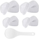 Moule � sushi - haopyou - kit sushi maki - 5 pi�ces - forme onigiri - mat�riau pp alimentaire