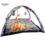 Haopyou tapis de jeu et dactivit mobile pour chien ou chat lit rembourr pour animal domestique avec jouets ...