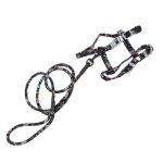 Harnais pour chat - omabeta - ensemble harnais et laisse - réglable - noir - taille m Harnais pour chat - omabeta - ensemble harnais et laisse - réglable - noir - taille m