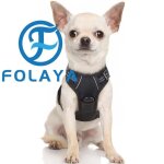 Harnais chien anti traction noir xs harnais chien avec poign�e facile � mettre gilet r�glable r�fl�chissant ...