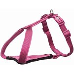 Harnais pour chien - trixie - modèle y - rembourrage néoprène - réglable - rose Harnais pour chien - trixie - modèle y - rembourrage néoprène - réglable - rose