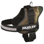 Harnais power julius - k9 - 0 - m - l : 58 - 76 cm - 40 mm - camouflage - pour chien