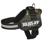 Harnais power julius - k9 - 1 - l : 66 - 85 cm - 50 mm - camouflage - pour chien
