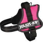 Harnais power julius - k9 - mini - m : 51 - 67 cm - 28 mm - fuschia - pour chien