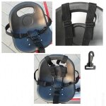 Harnais de s�curit� universel pour b�b� - mothinessto - ceinture � 5 points - blanc