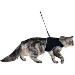 Harnais avec laisse - trixie - nylon r�sistant - taille r�glable - confortable pour chats