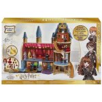 Harry potter - chateau de poudlard 55 cm sons et lumieres avec figurine hermione et accessoires - set ...
