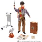 Harry potter - coffret collector quai 9 3 / 4 avec poupe et chouette hedwige bagages et accessoires ...