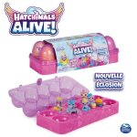 Hatchimals - bote 5 ?ufs avec 5 hatchimals + accessoires