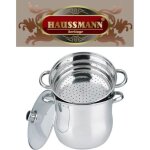 Haussmann hritage - 3 pice couscoussiers inox - tous feux dont induction - hm - 0827(6l / 20cm)