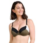 Haut de maillot de bain perspective - sans complexe - olive vert / noir / blanc - vert - femme Haut de maillot de bain perspective - sans complexe - olive vert / noir / blanc - vert - femme
